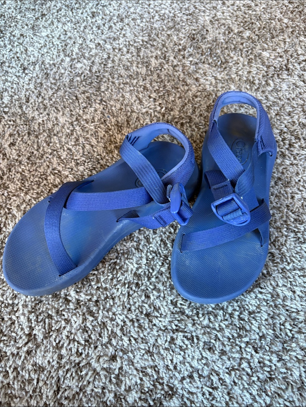 Chaos Women's Blue Strappy Sandals